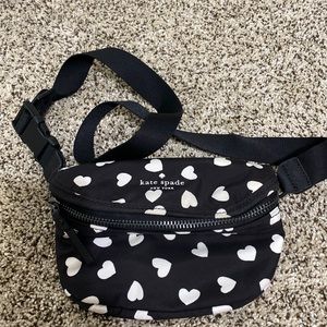 Kate Spade small hearts fanny pack belt bag